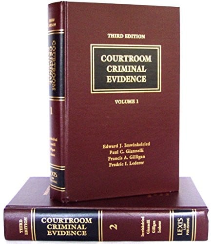 Courtroom criminal evidence