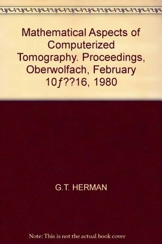 Mathematical aspects of computerized tomography
