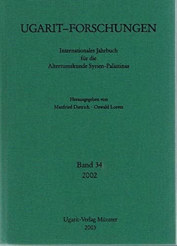 Ugarit-Forschungen. Jahrbuch (German Edition)