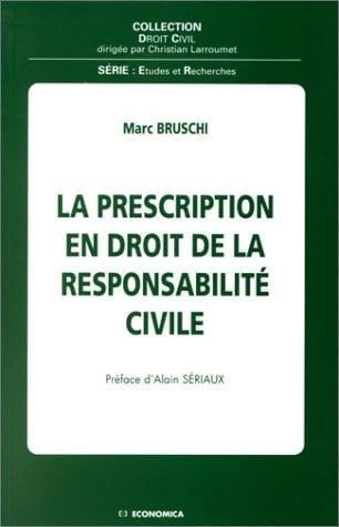La prescription en droit de la responsabilité civile