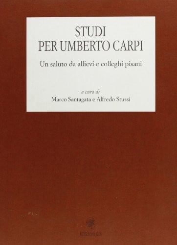 Studi per Umberto Carpi