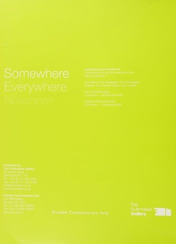 Somewhere, everywhere, nowhere