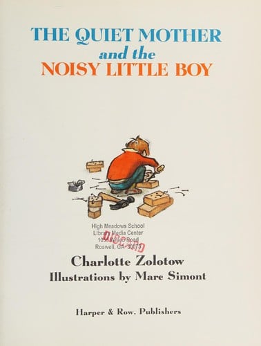 The quiet mother and the noisy little boy