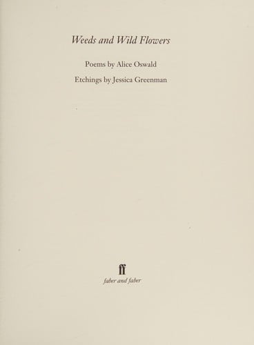 Weeds and wild flowers