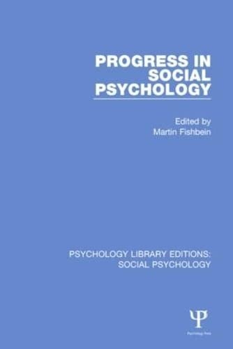Progress in social psychology