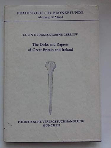 The dirks and rapiers of Great Britain and Ireland