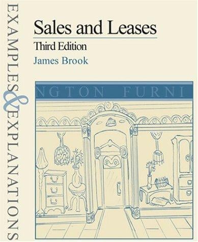 Sales and leases