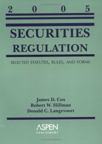 2005 securities regulation