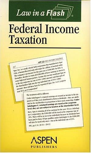 Federal Income Taxation