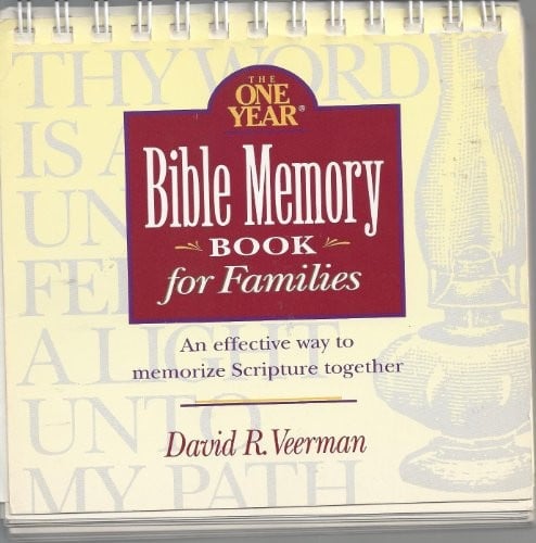 The one year Bible memory book for families