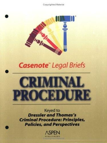 Casenote Legal Briefs