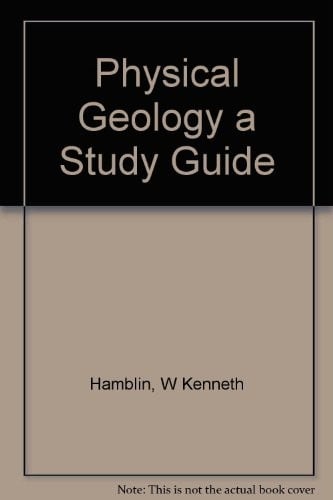 Physical Geology a Study Guide