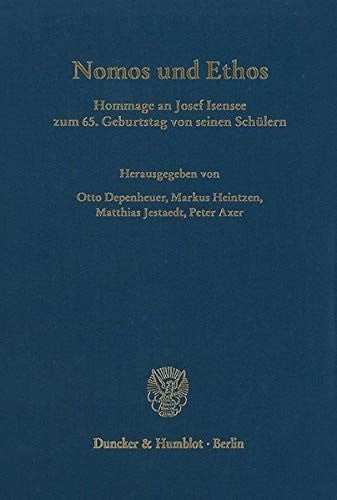 Nomos und Ethos