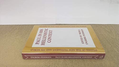 Paul in his hellenistic context