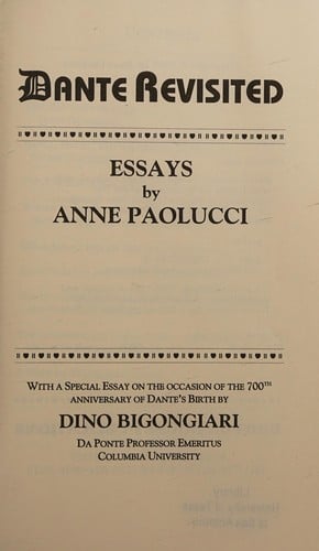 Dante revisited