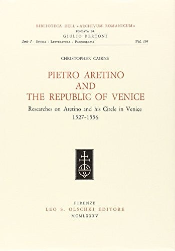 Pietro Aretino and the Republic of Venice