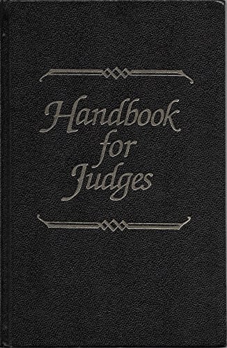 Handbook for judges