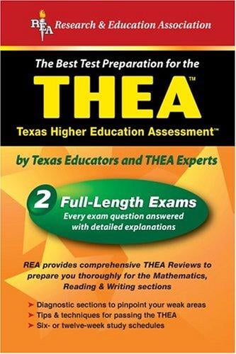 The best test preparation for the THEA, Texas Higher Education Assessment Test