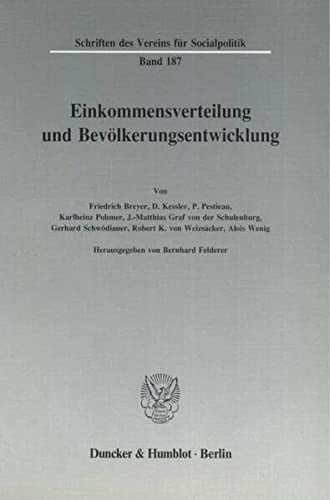 Einkommensverteilung und Bevölkerungsentwicklung