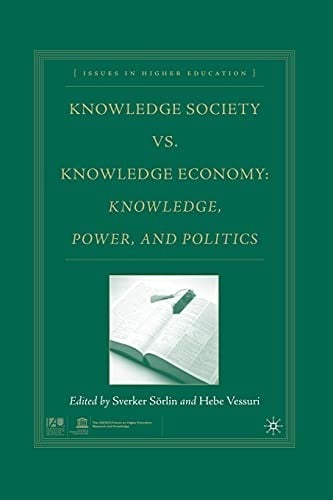 Knowledge society vs. knowledge economy