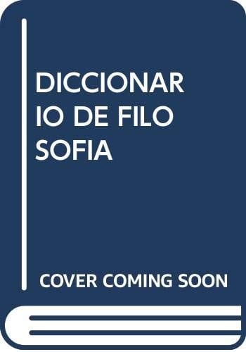 Diccionario de filosofía