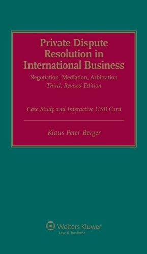 Private dispute resolution in international business