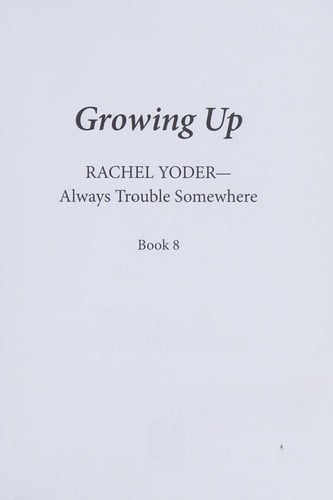 Growing up