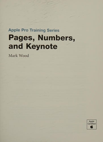 Pages, numbers, and keynote