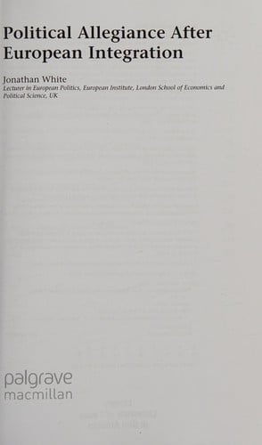 Political allegiance after European integration
