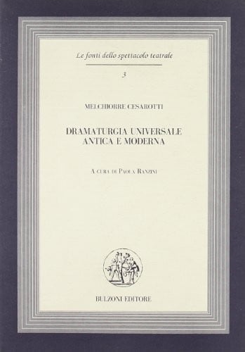 Dramaturgia universale antica e moderna