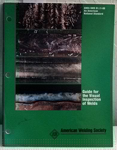 Guide for the Visual Inspection of Welds (B1.11-88)