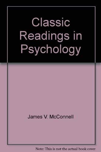 Classic readings in psychology