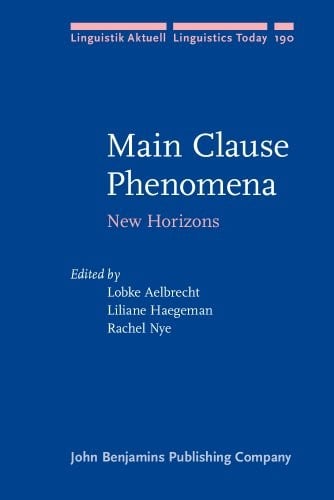 Main clause phenomena