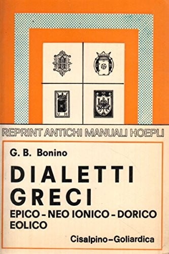I dialetti greci