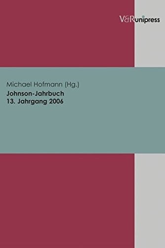 Johnson Jahrbuch, Band 13/2006