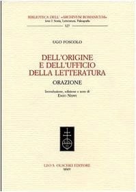 Dell'origine e dell'ufficio della letteratura