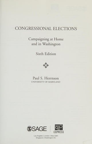 Congressional elections