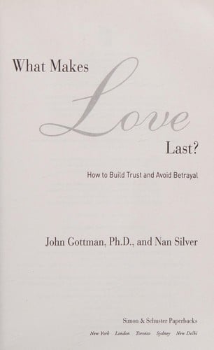 What makes love last?
