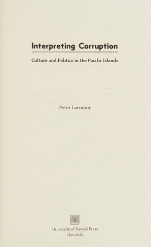 Interpreting corruption