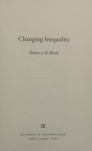 Changing inequality