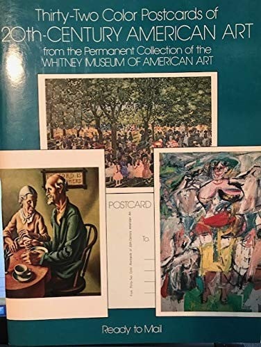 Thirty-Two Color Postcards of Twentieth Century American Art