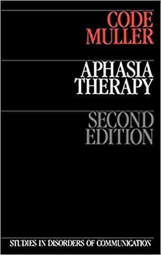 Aphasia therapy
