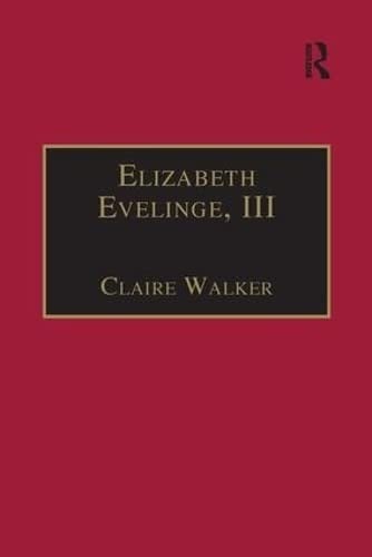 Elizabeth Evelinge, III