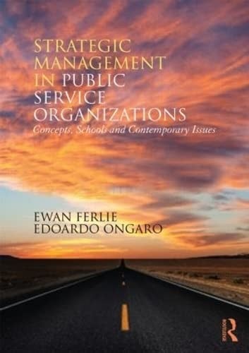 Strategic management in public services organizations