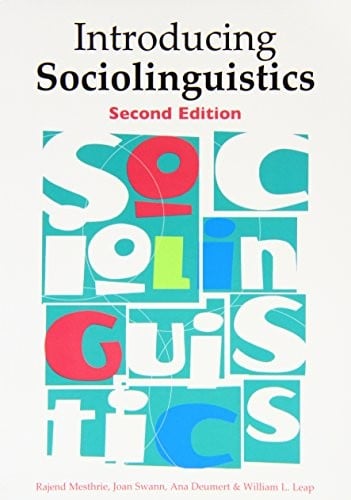 Introducing sociolinguistics