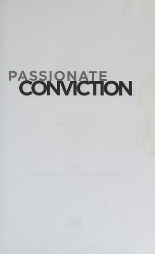 Passionate conviction