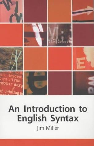 An introduction to English syntax