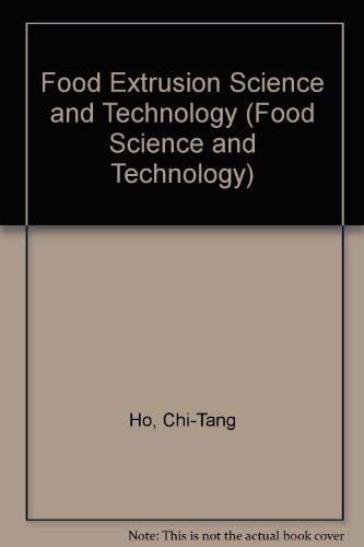 Food extrusion science and technology