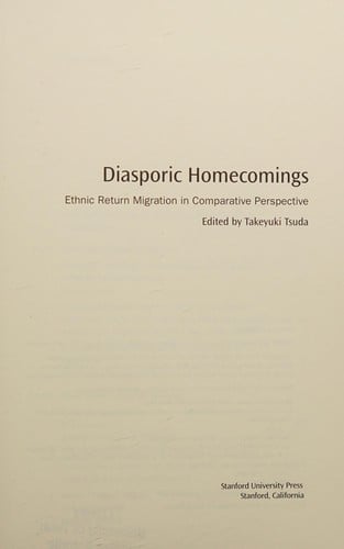 Diasporic homecomings