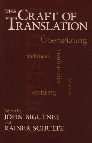 The Craft of translation